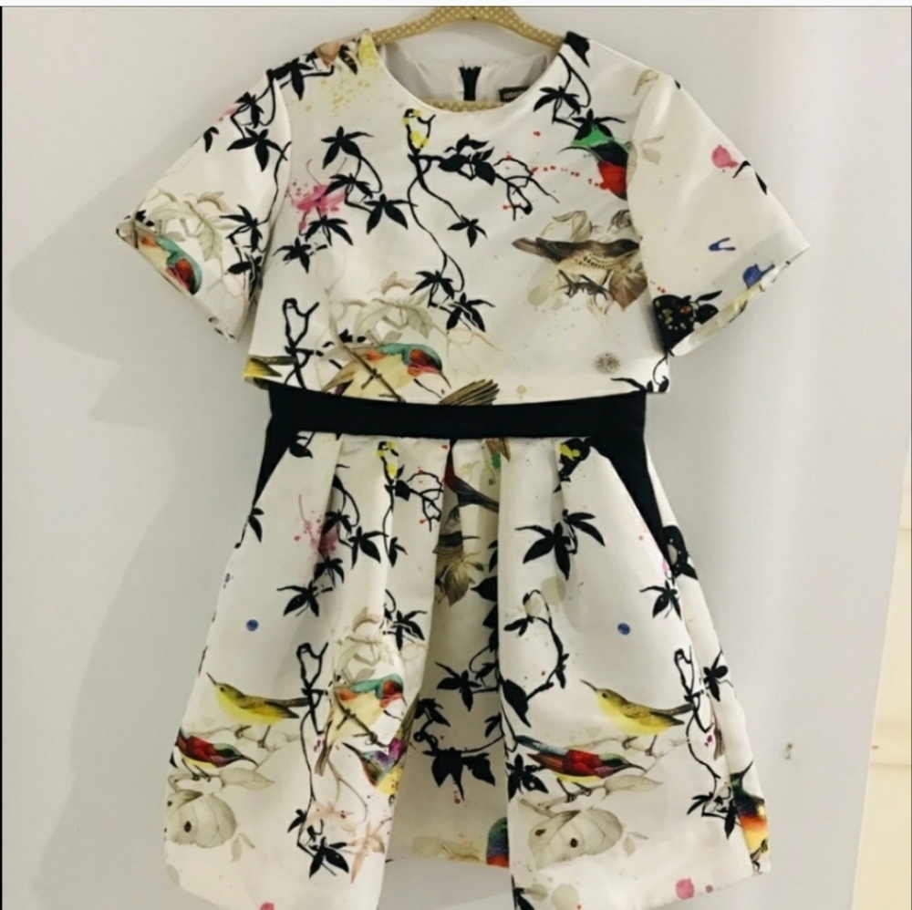 ROBERTO CAVALLI gorgeous girl's dress sz 8